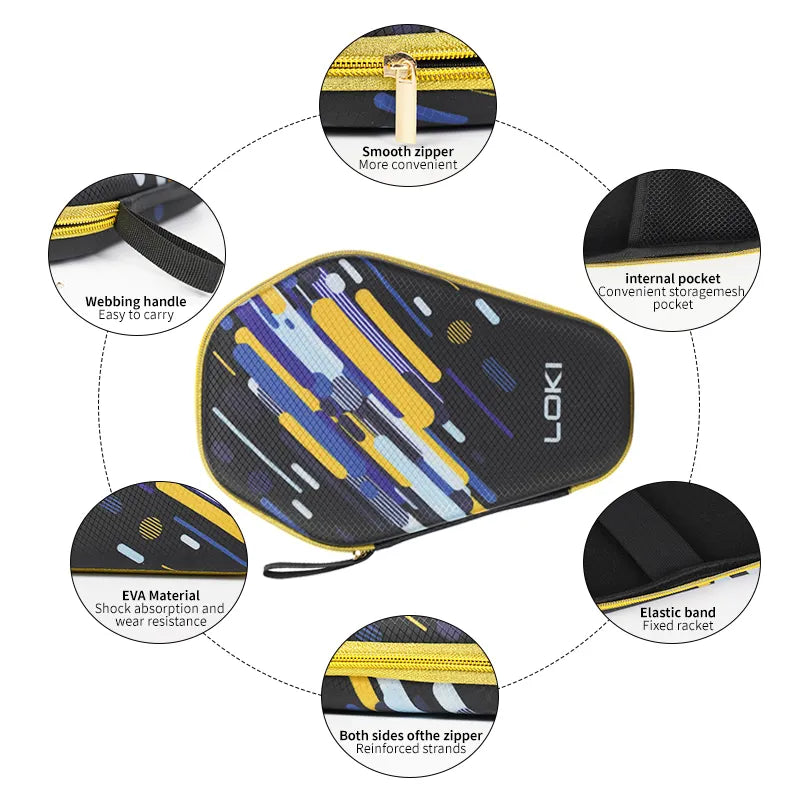 Loki Single Zipper Double TT Bat Cover