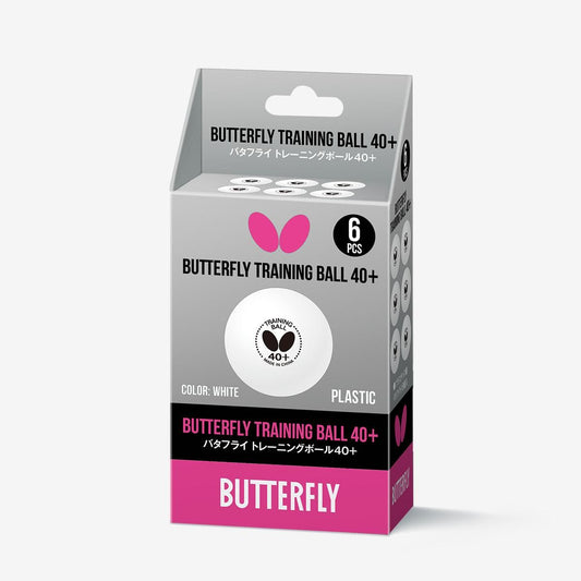 Butterfly Training Ball 40+ (6pc Pack)